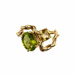Intertwined Nous Ring